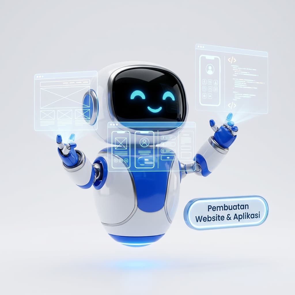 PrajaLinks Studio Engineering Mascot